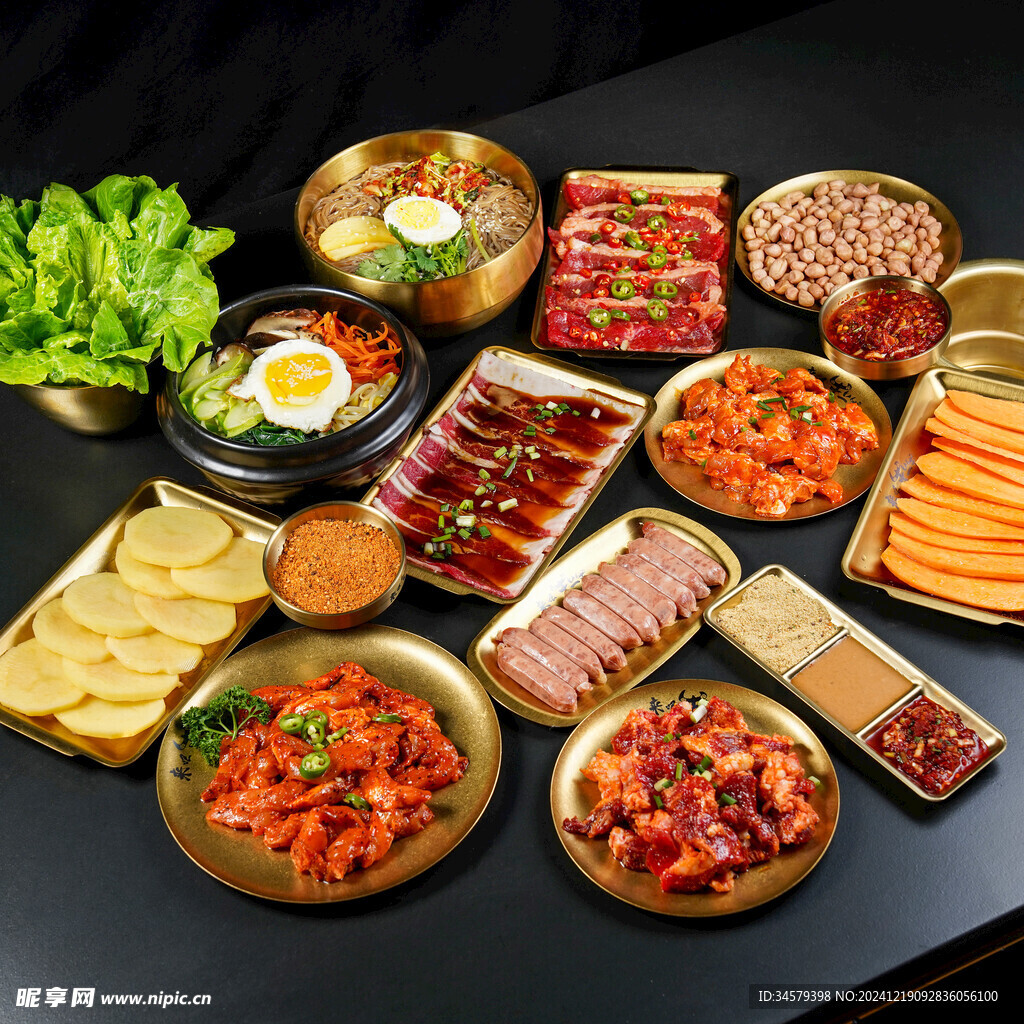 韩式烤肉套餐