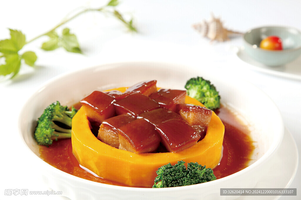 南瓜红烧肉