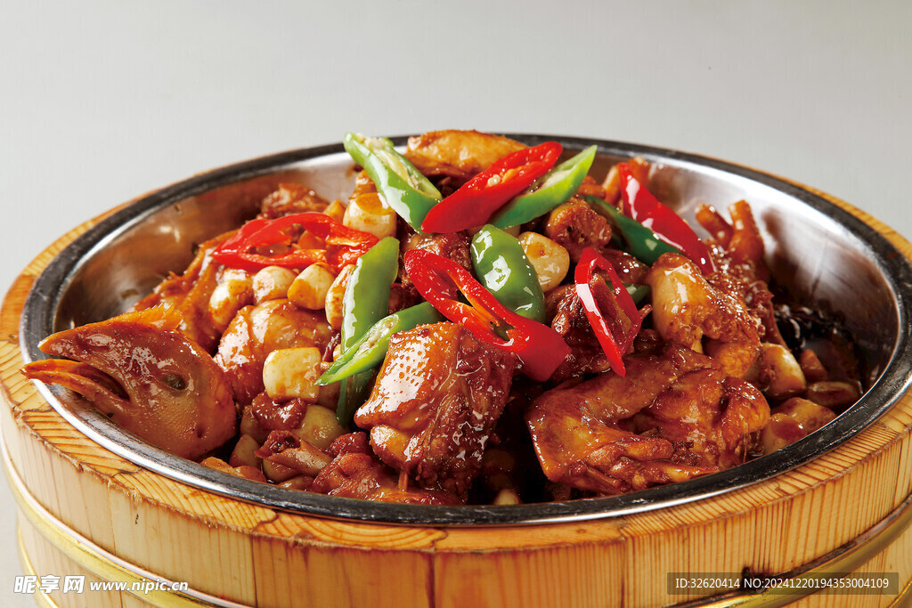 香辣鸡肉