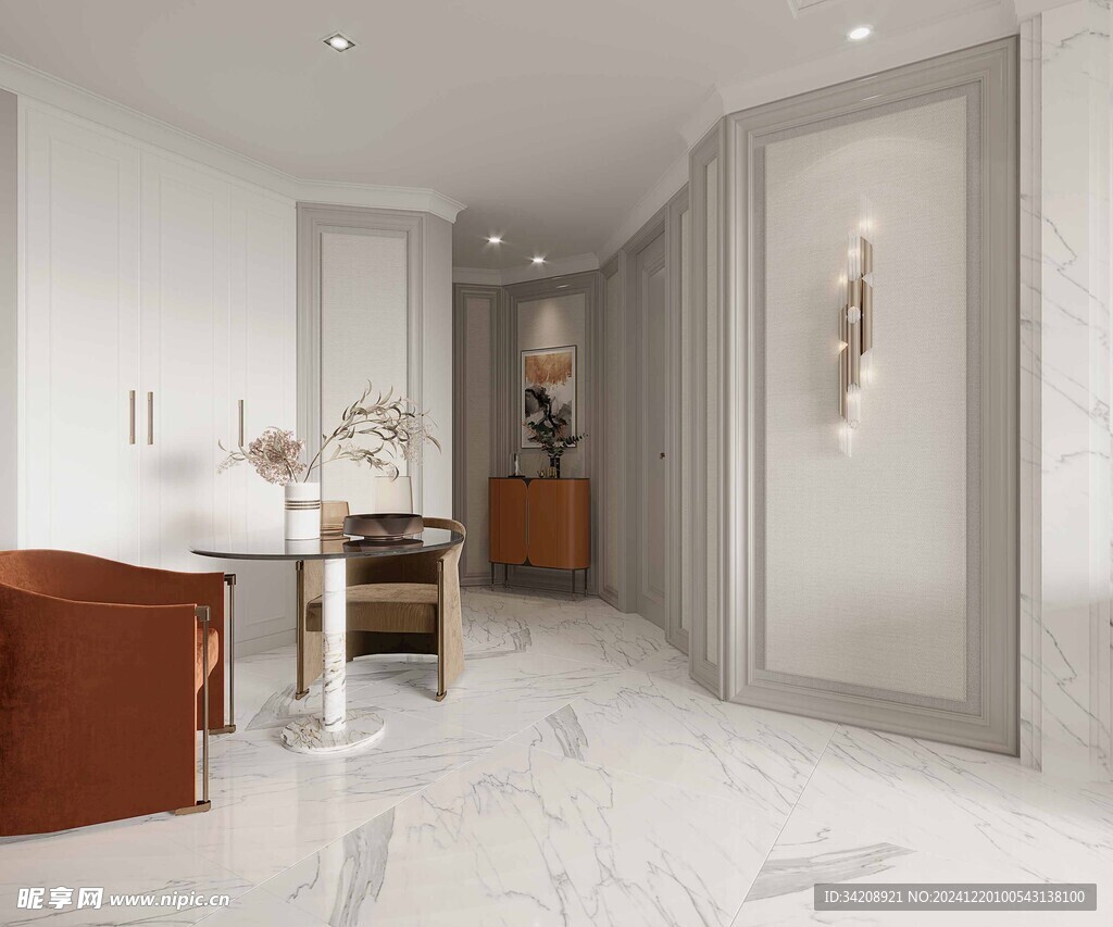 欧美式现代家居设计豪华风格客厅