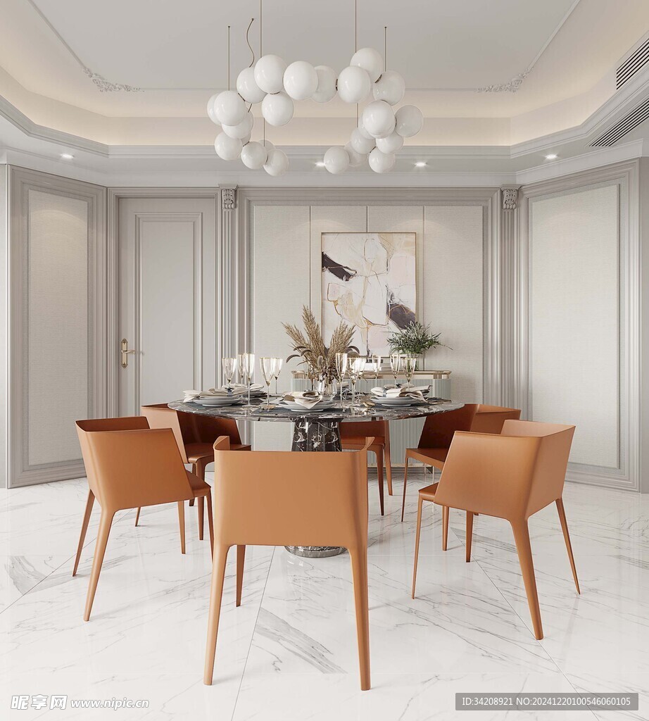 欧美式现代家居设计豪华风格客厅