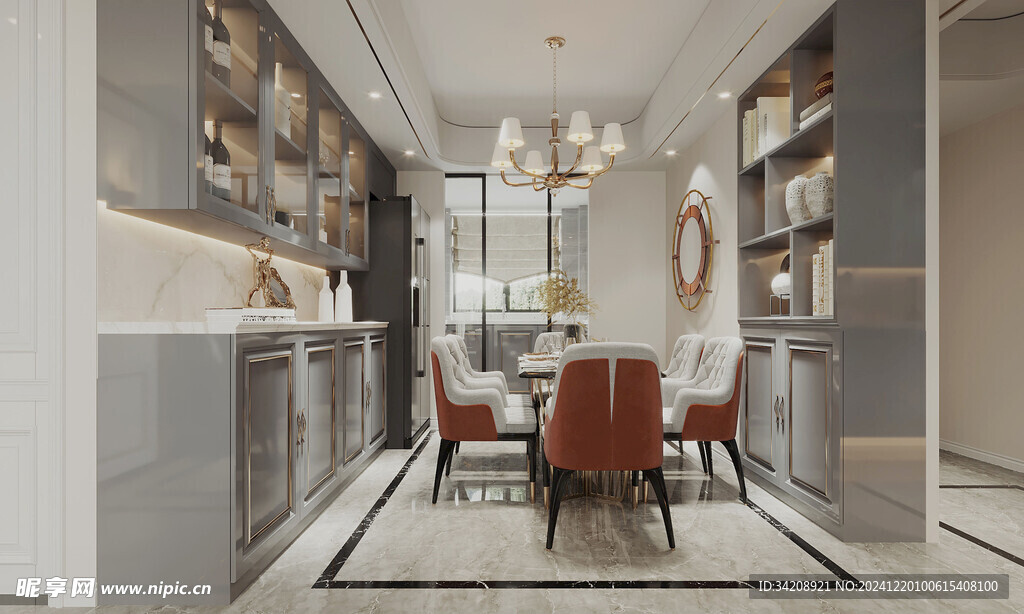 欧美式现代家居设计豪华风格客厅