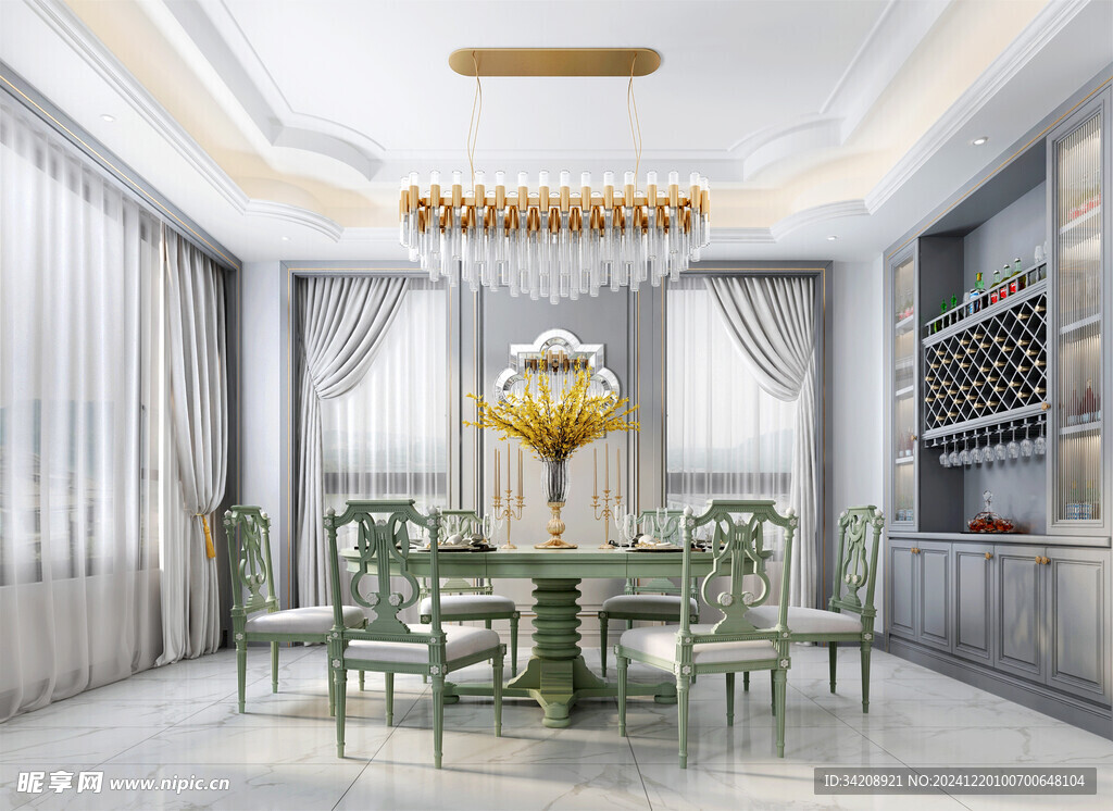 欧美式现代家居设计豪华风格客厅