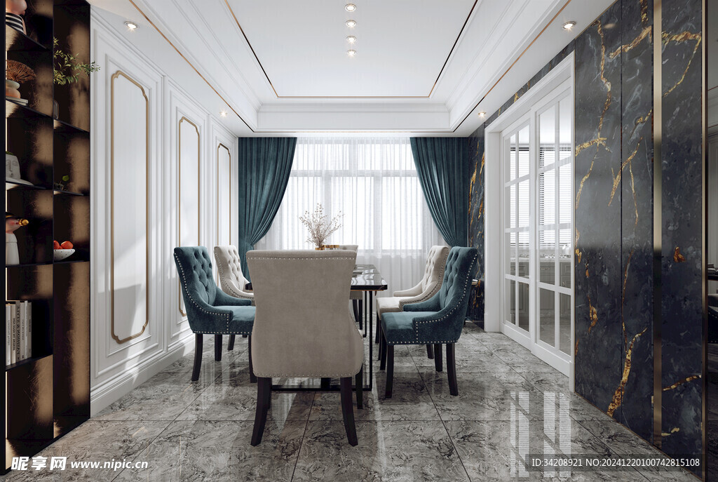 欧美式现代家居设计豪华风格客厅