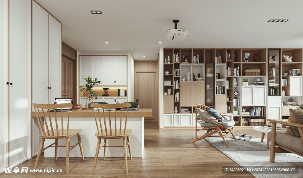 北欧式现代家居设计典雅风格客厅