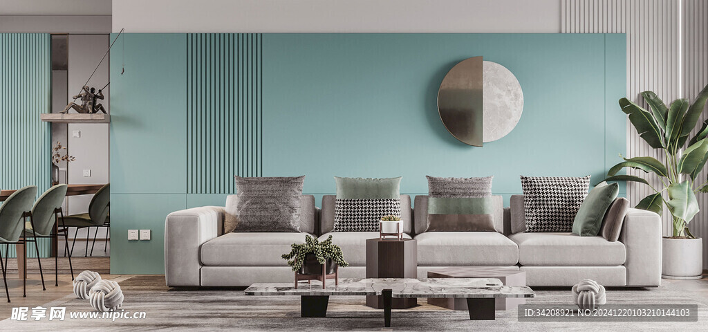 北欧式现代家居设计典雅风格客厅