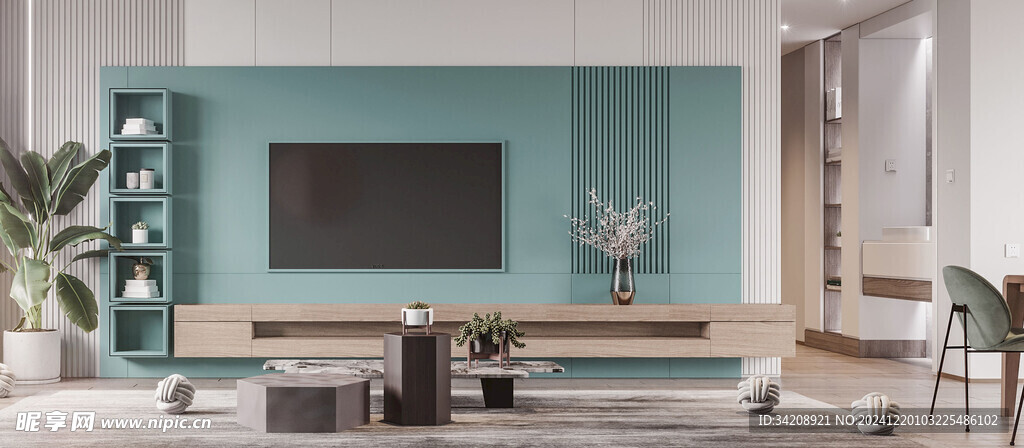 北欧式现代家居设计典雅风格客厅