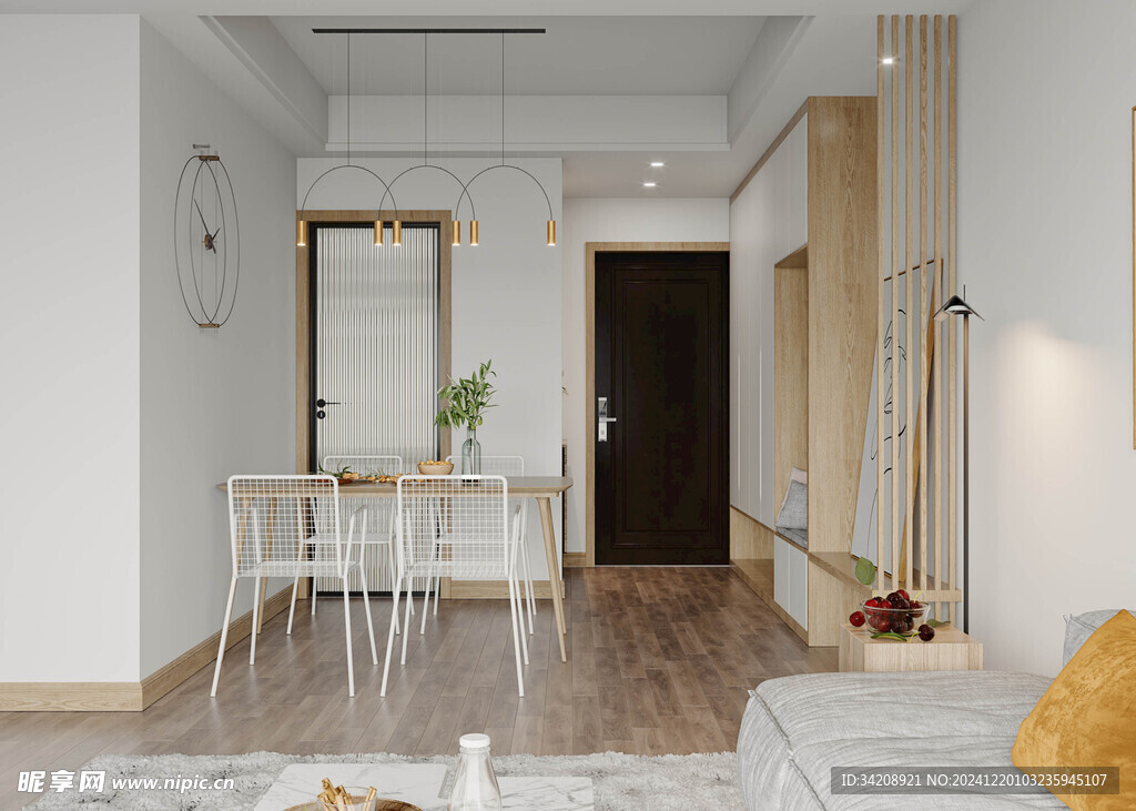 北欧式现代家居设计典雅风格客厅