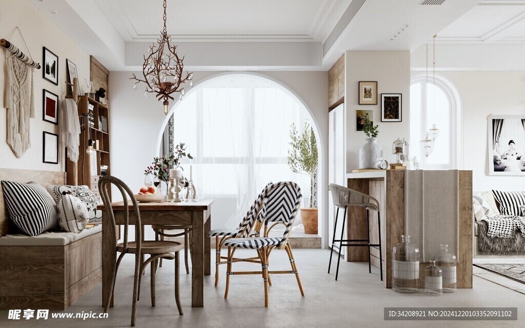 北欧式现代家居设计典雅风格客厅