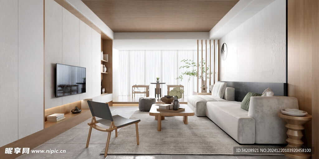 北欧式现代家居设计典雅风格客厅