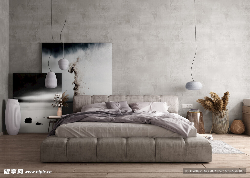 小空间次卧室室内设计现代简约风