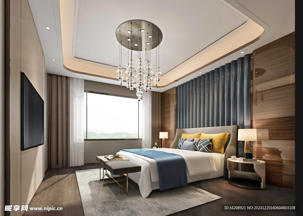 小空间次卧室室内设计现代简约风