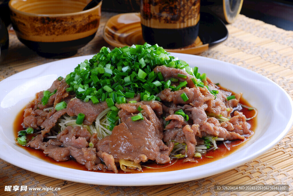 葱香牛柳