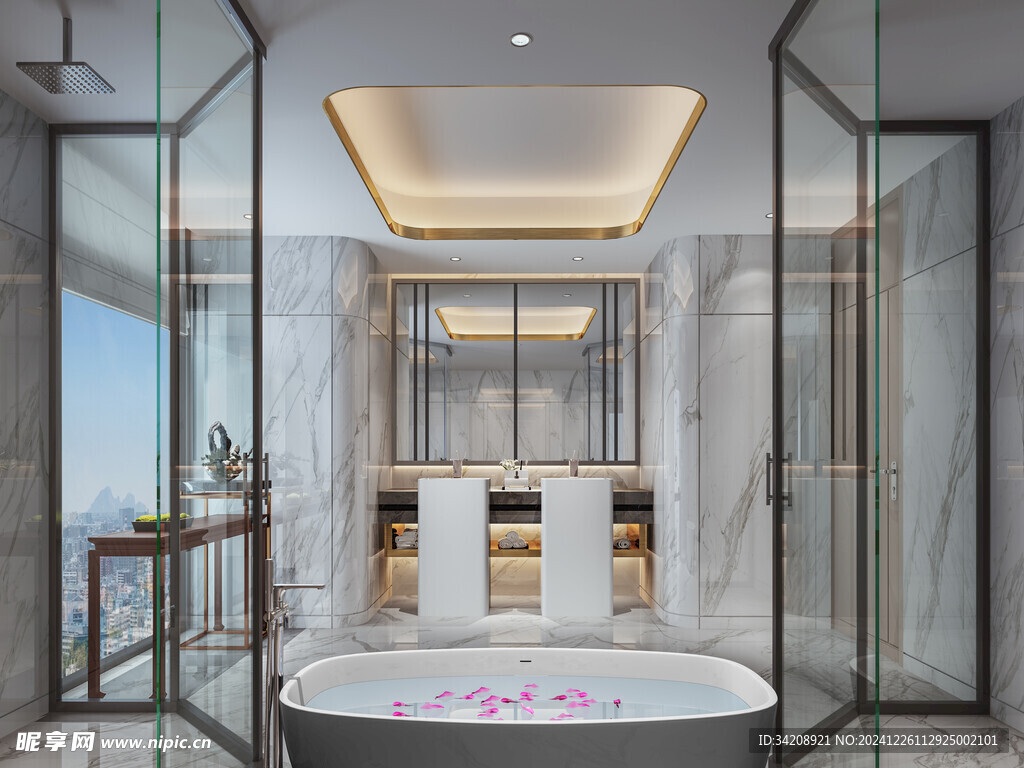 北美欧式卧室空间设计现代田园风