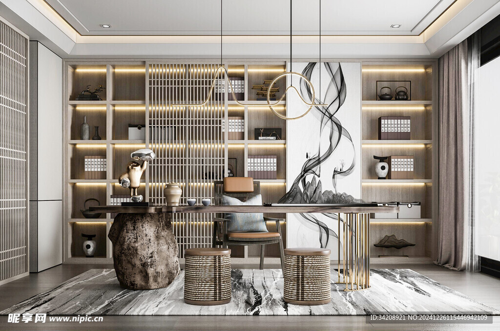 小空间次卧室室内北欧现代简约风