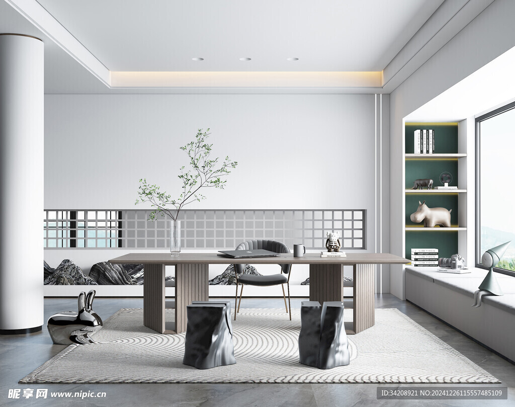 小空间次卧室室内北欧现代简约风