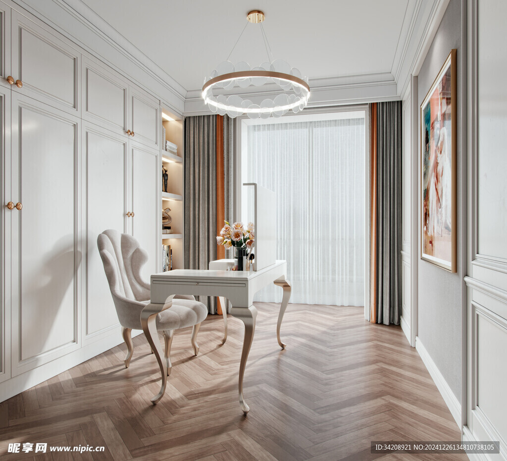 小空间次卧室室内北欧现代简约风