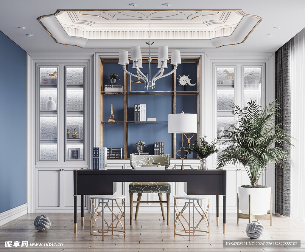 小空间次卧室室内北欧现代简约风