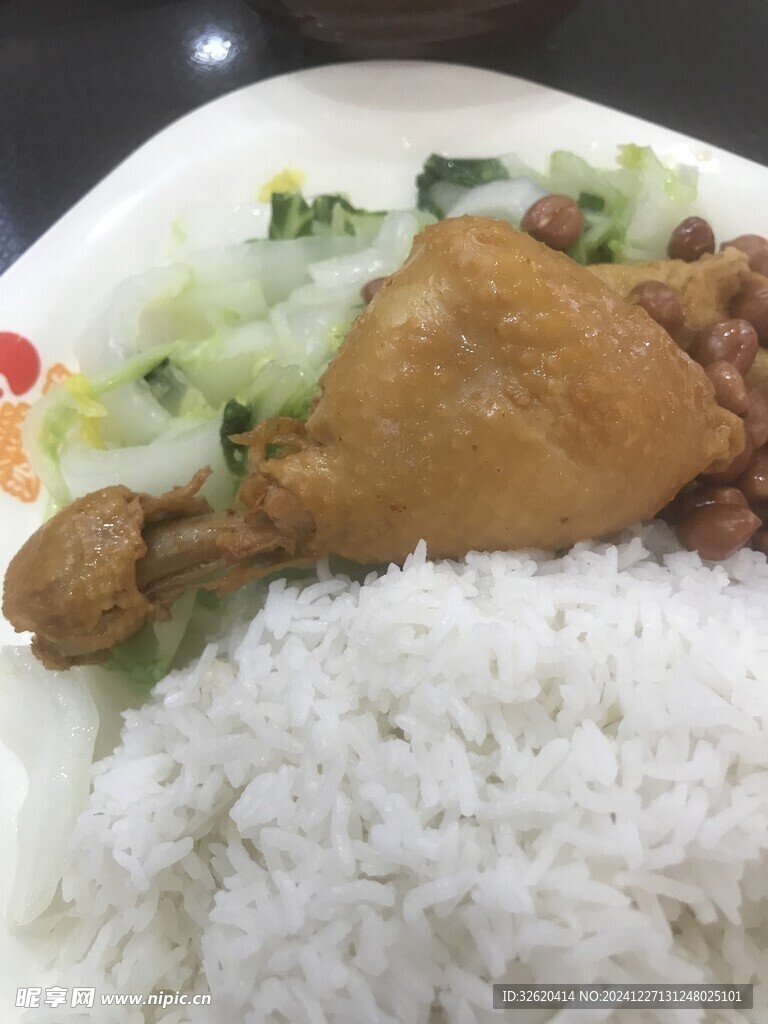 鸡腿饭