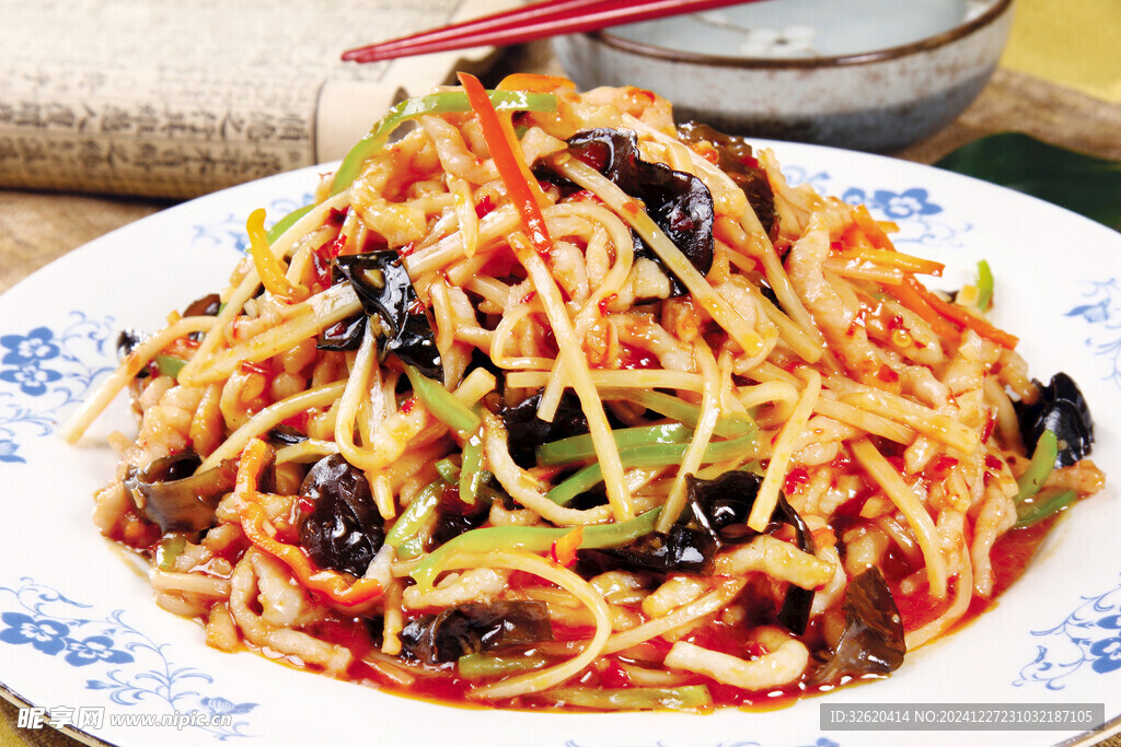 鱼香肉丝 
