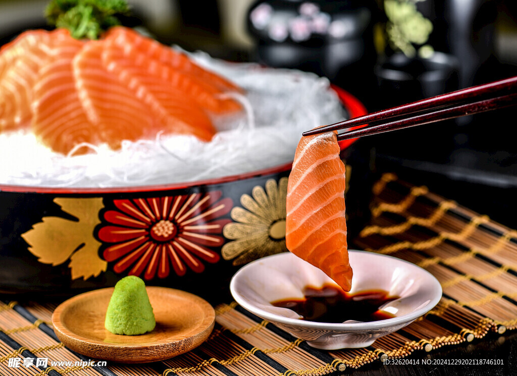 三文鱼刺身