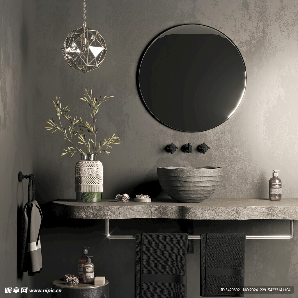 卫生间淋浴室厕所洗手间干湿分离