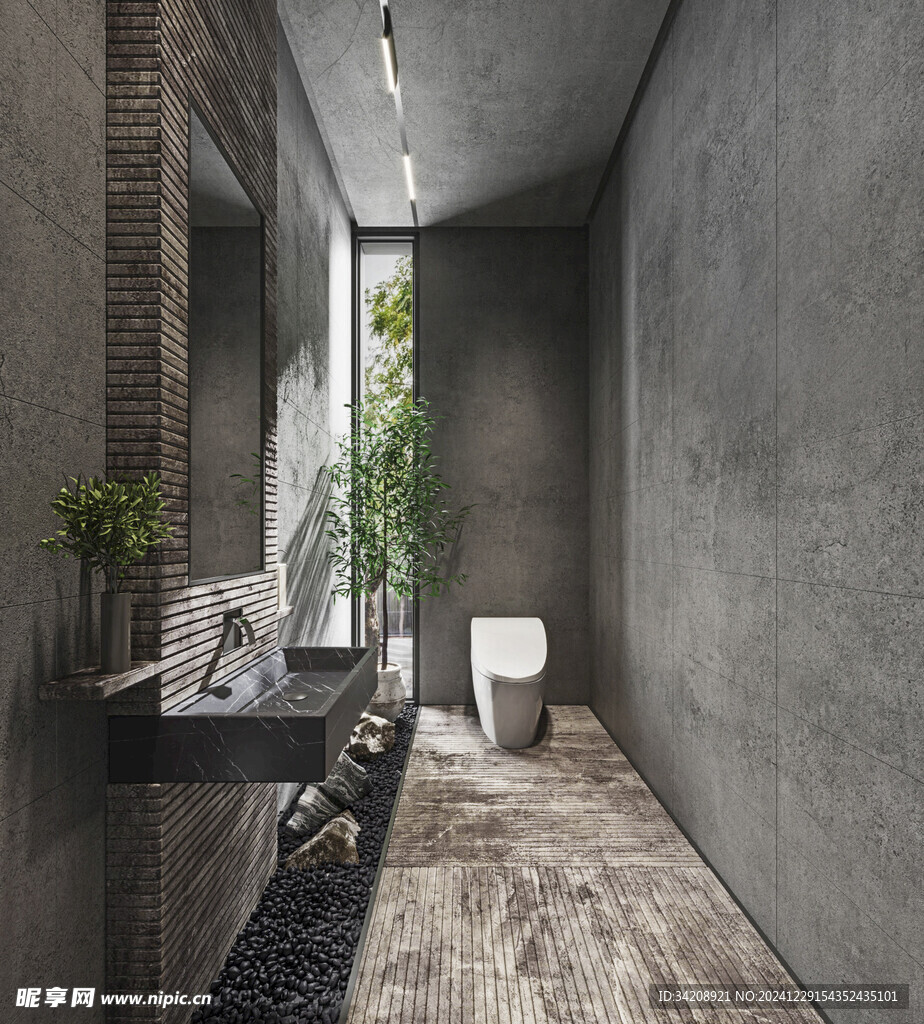 卫生间淋浴室厕所洗手间干湿分离