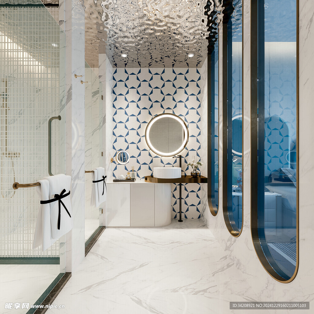 卫生间厕所洗手台盆卫浴家居装修