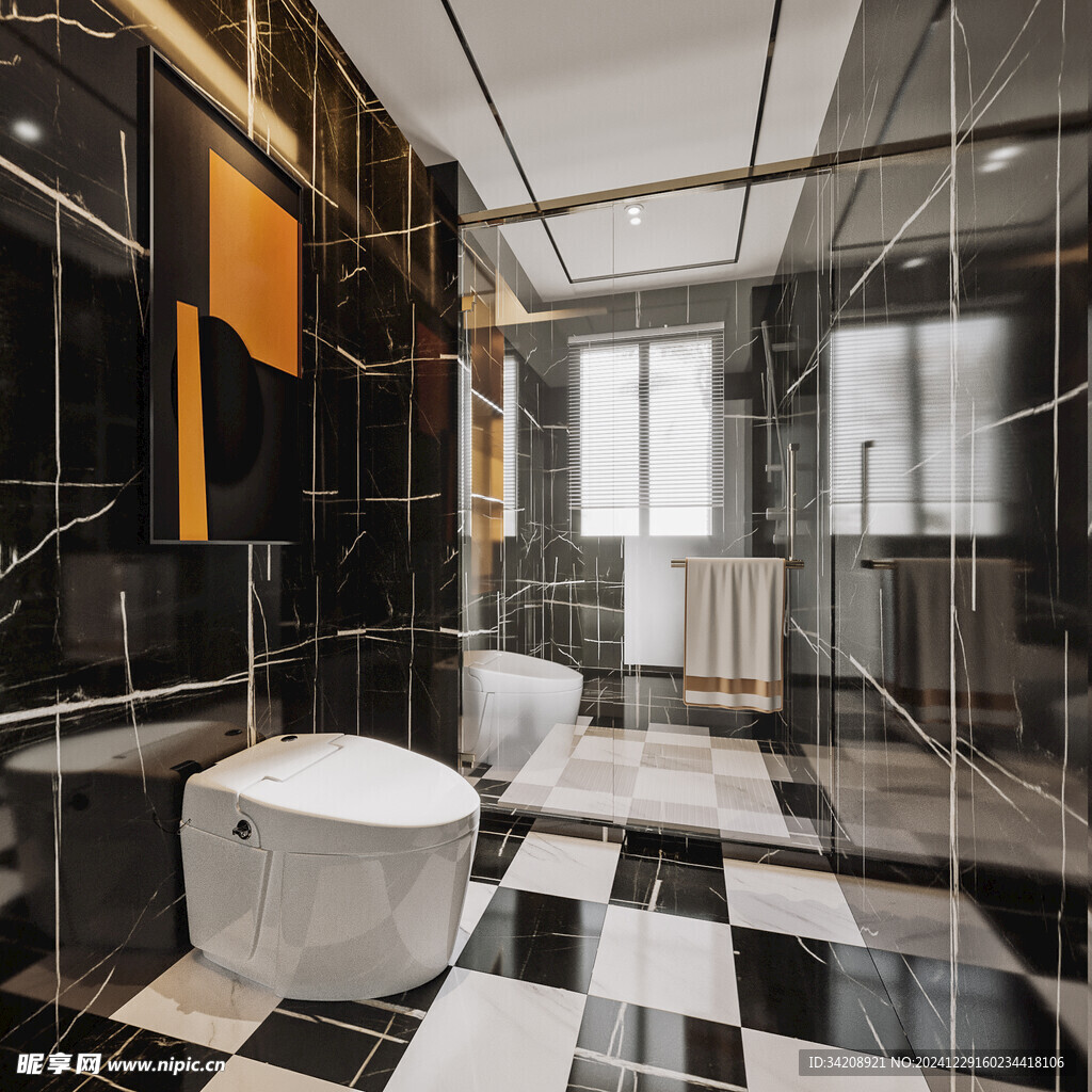 卫生间厕所洗手台盆卫浴家居装修