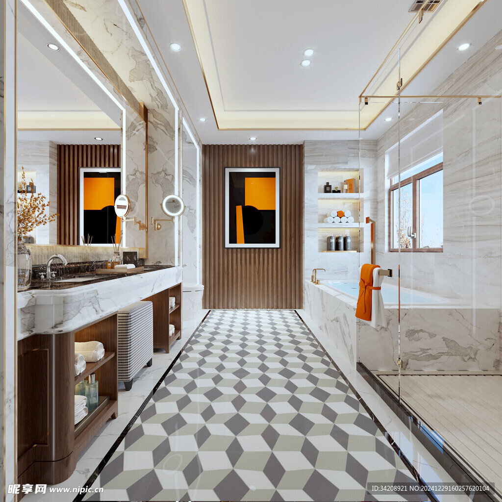 卫生间厕所洗手台盆卫浴家居装修