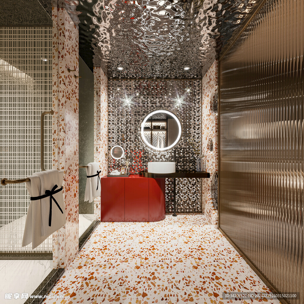 卫生间厕所洗手台盆卫浴家居装修