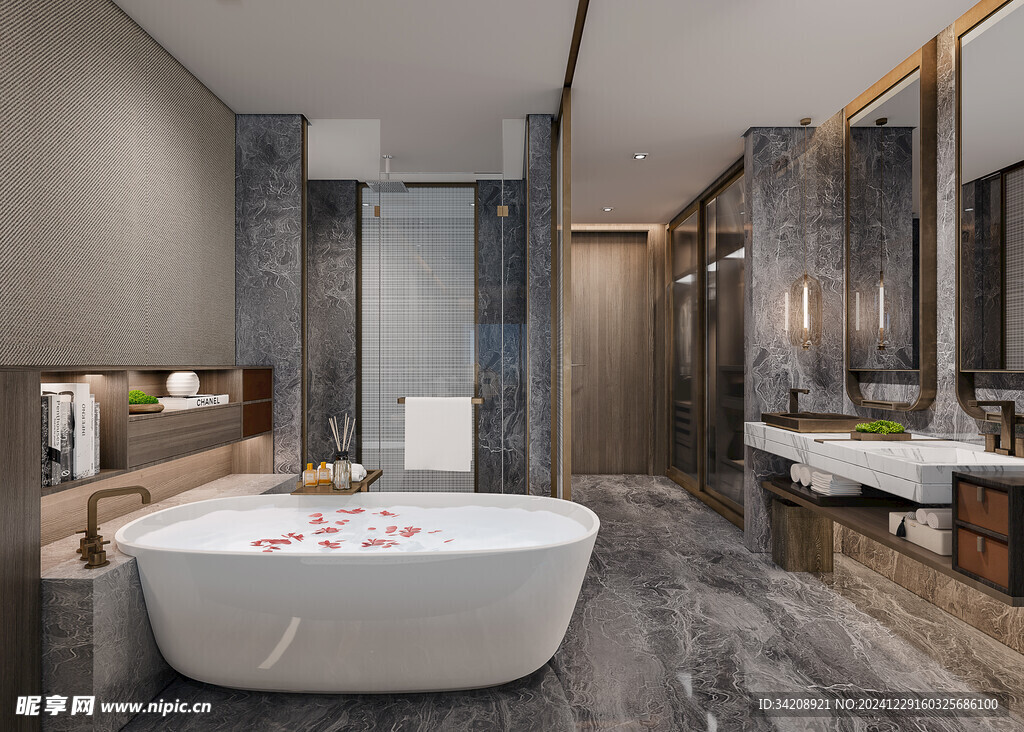 卫生间厕所洗手台盆卫浴家居装修