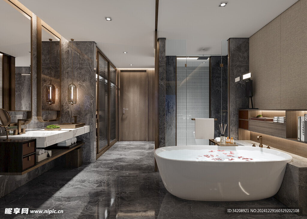 卫生间厕所洗手台盆卫浴家居装修