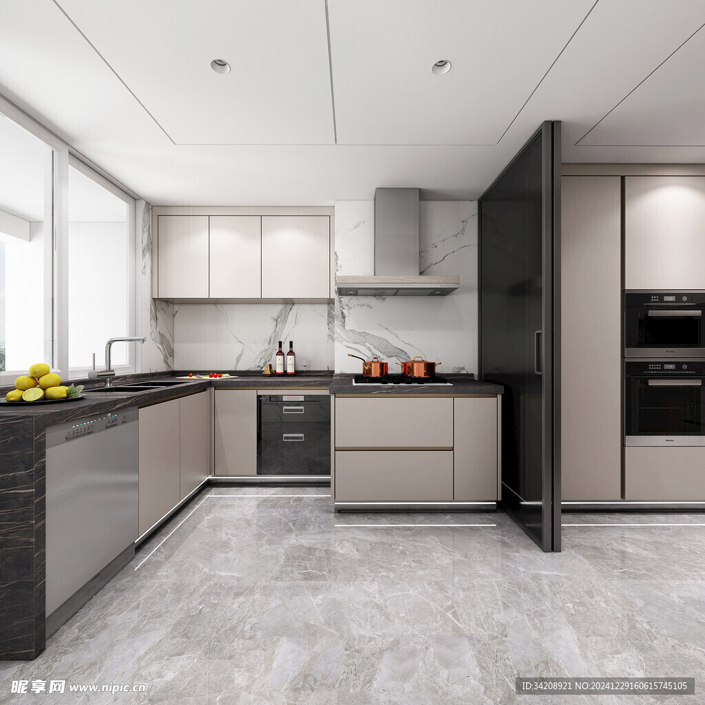 家居客厅卧装修高定现代简约设计