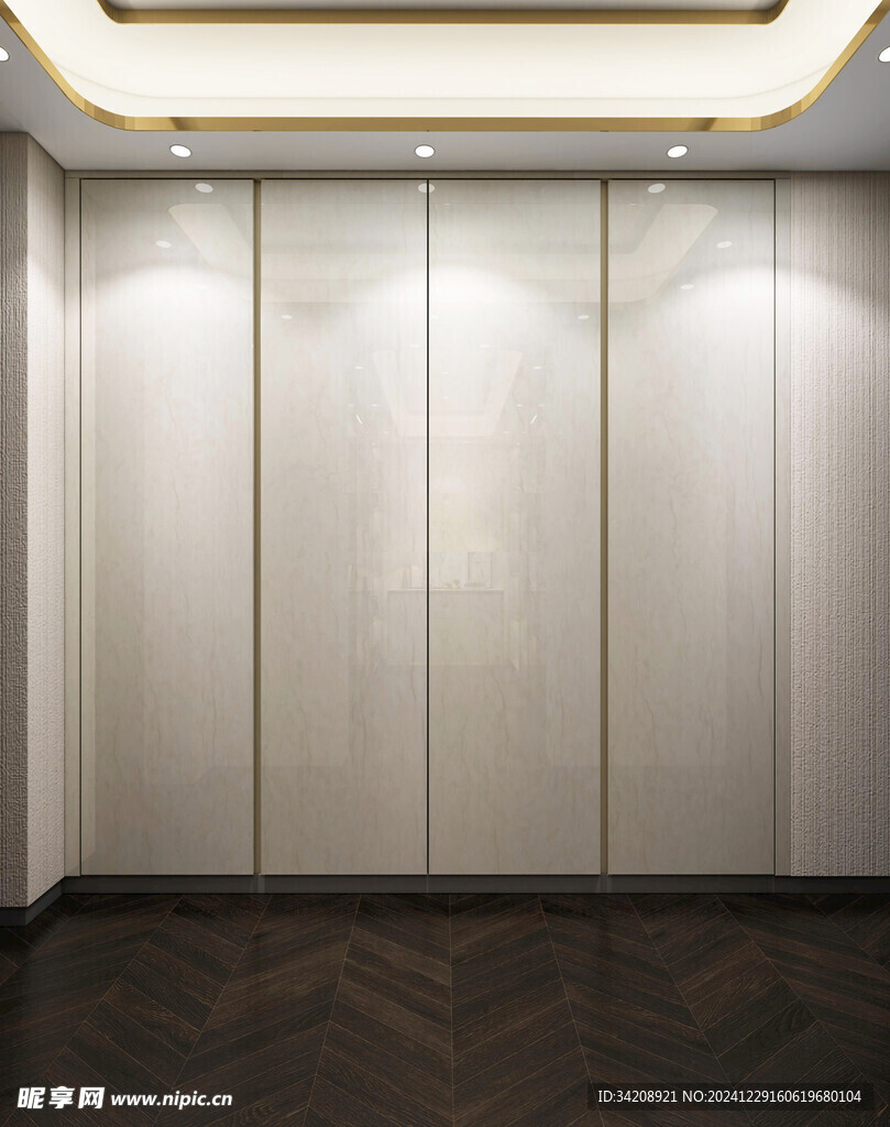 家居客厅卧装修高定现代简约设计