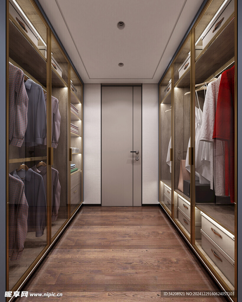 家居客厅卧装修高定现代简约设计