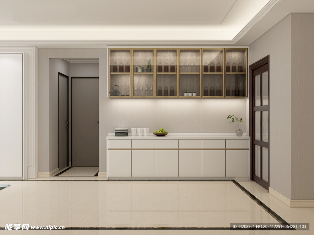 家居客厅卧装修高定现代简约设计