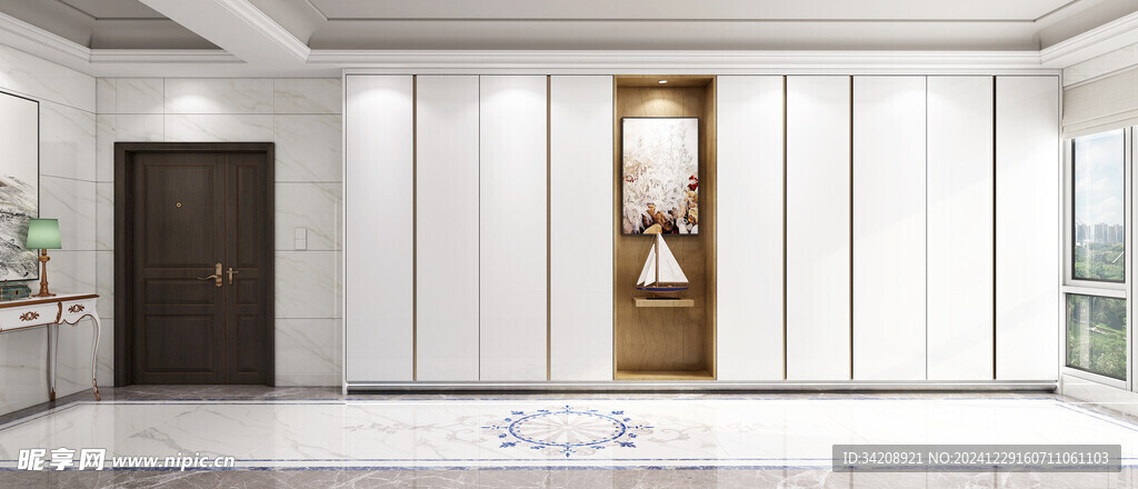 家居客厅卧装修高定现代简约设计