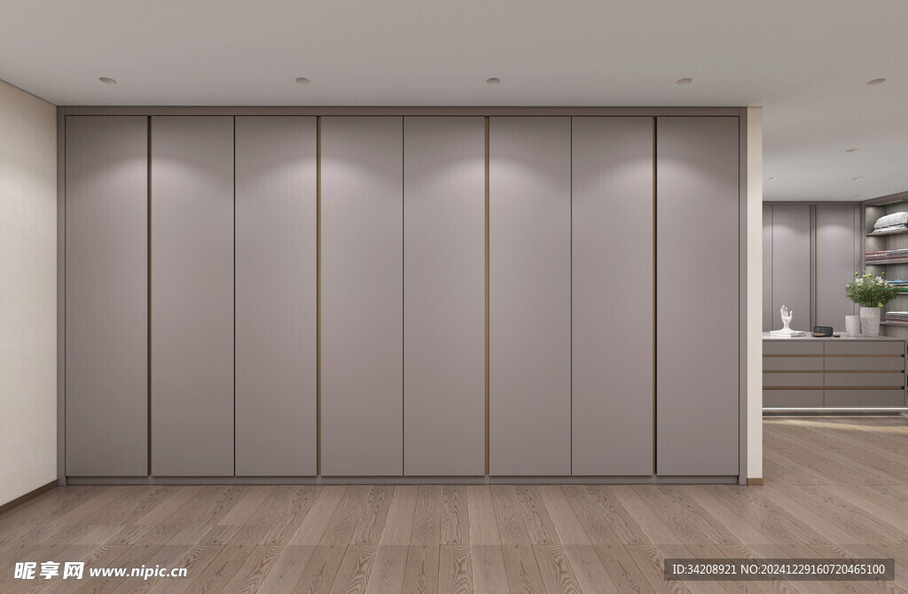 家居客厅卧装修高定现代简约设计