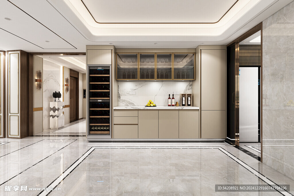 家居客厅卧装修高定现代简约设计