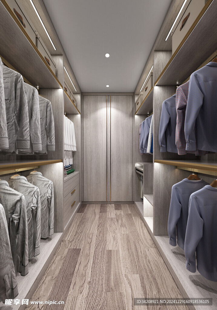 家居客厅卧装修高定现代简约设计