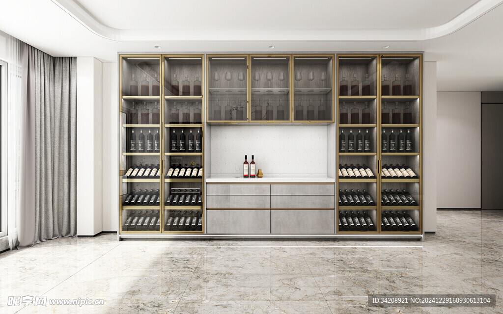 家居客厅卧装修高定现代简约设计