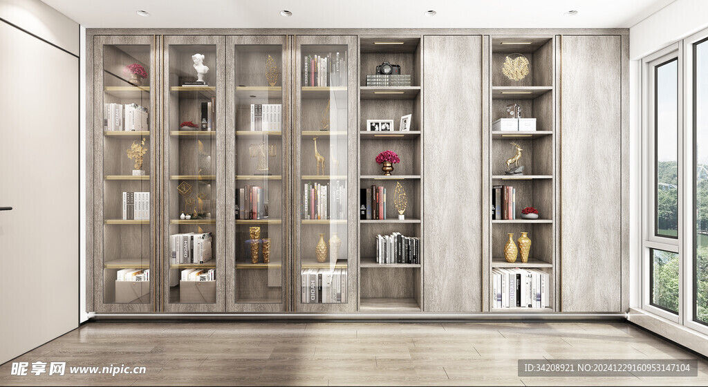 家居客厅卧装修高定现代简约设计