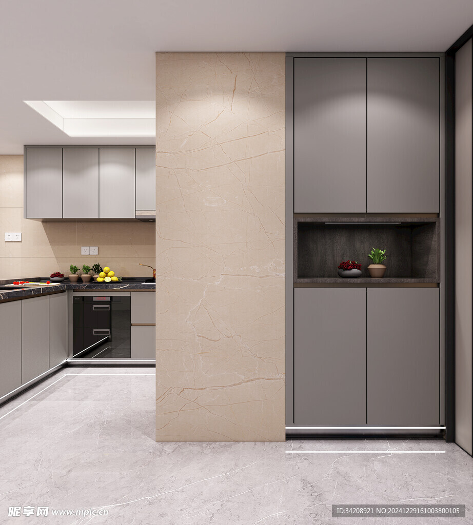 家居客厅卧装修高定现代简约设计