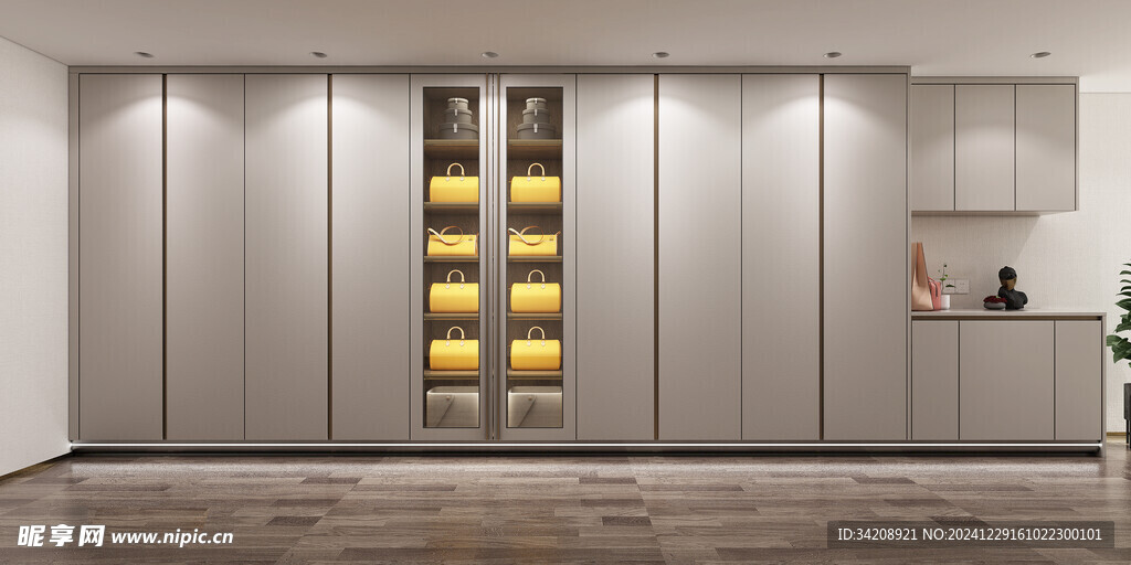 家居客厅卧装修高定现代简约设计