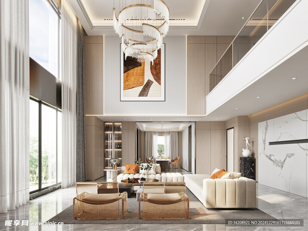 家居客厅卧装修柜子现代简约设计