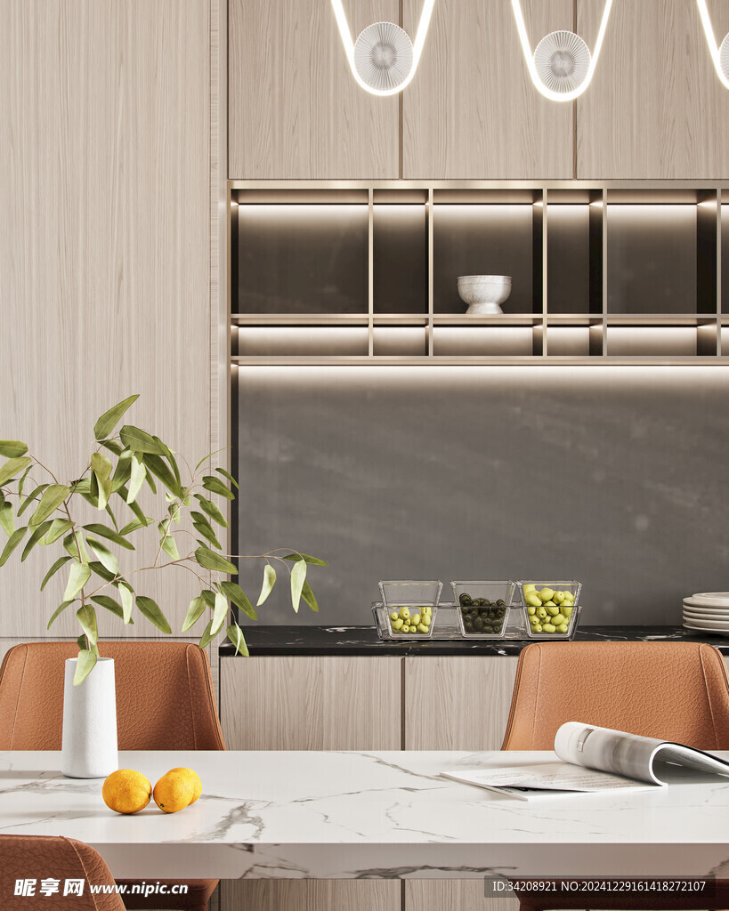 家居客厅卧装修柜子现代简约设计