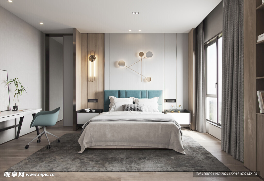 家居客厅卧装修柜子现代简约设计