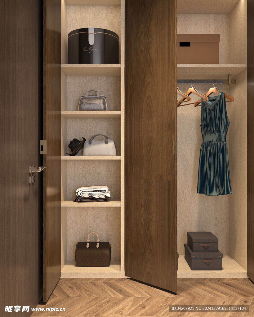 家居客厅卧装修高定现代简约设计