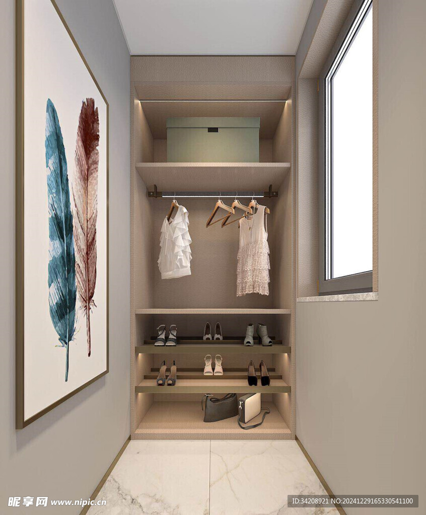 家居客厅卧装修高定现代简约设计